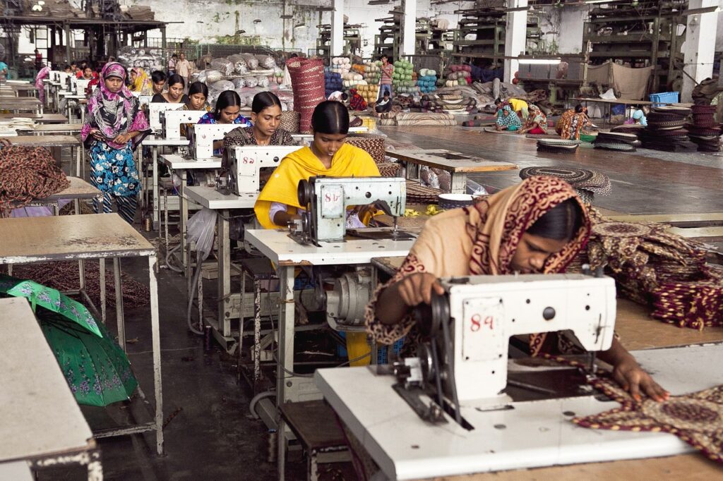ouvrières textile Bangladesh